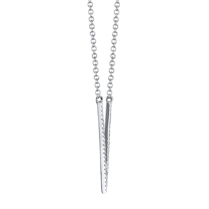 0.12Ct 14K W/G Diamond Necklace