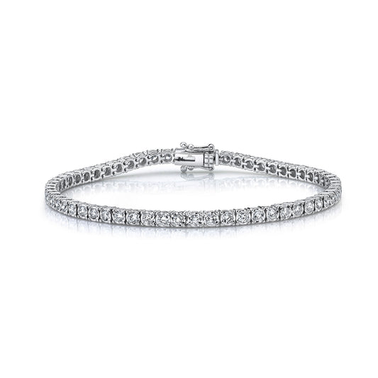 2.02Ct 14K W/G Diamond Tennis Bracelet