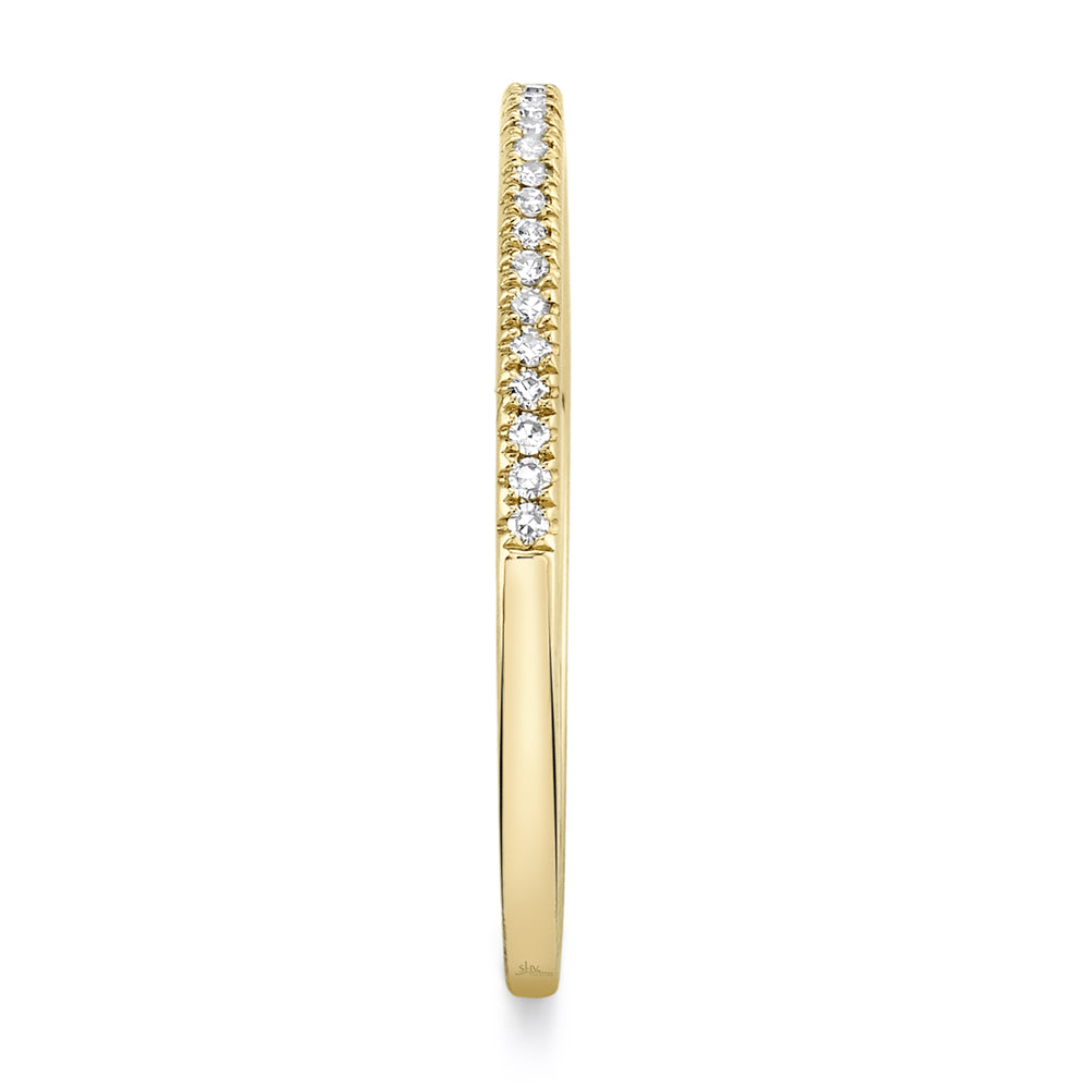 0.08Ct 14K Y/G Diamond Lady's Band