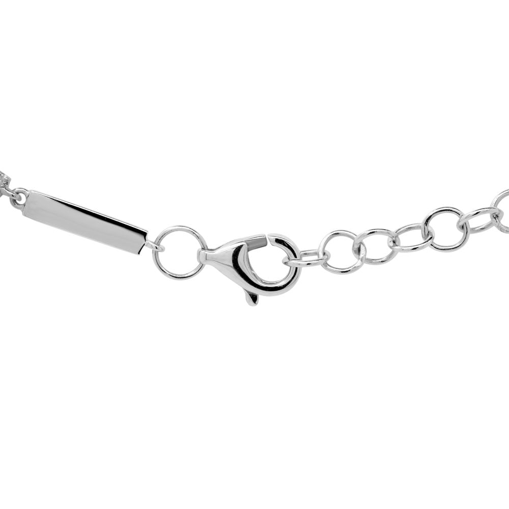 0.29Ct 14K W/G Diamond Bracelet