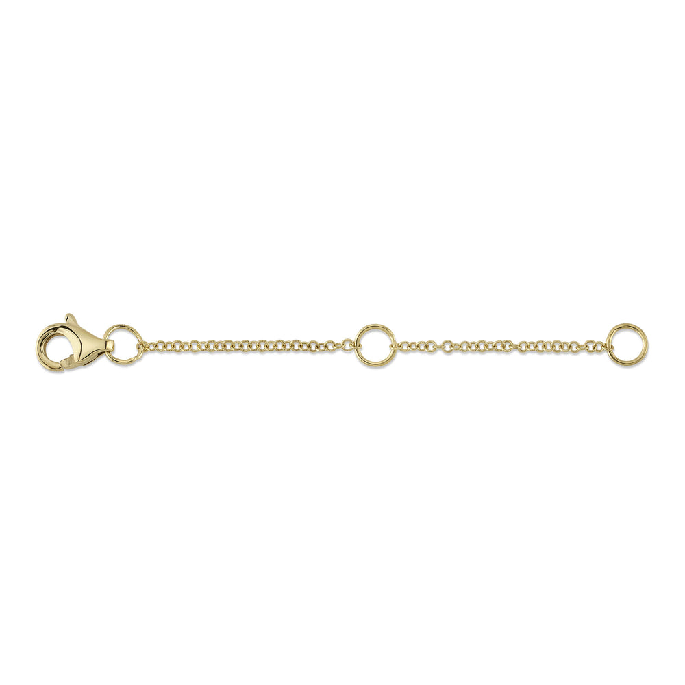 14K Y/G Jump-Ring Extender With Lobster Lock