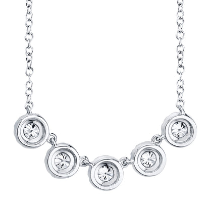 0.53Ct 14K W/G Diamond Necklace