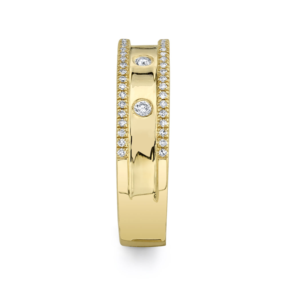 0.23Ct 14K Y/G Diamond Lady's Ring