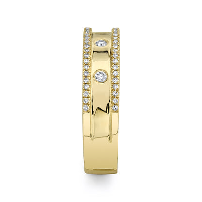 0.23Ct 14K Y/G Diamond Lady's Ring
