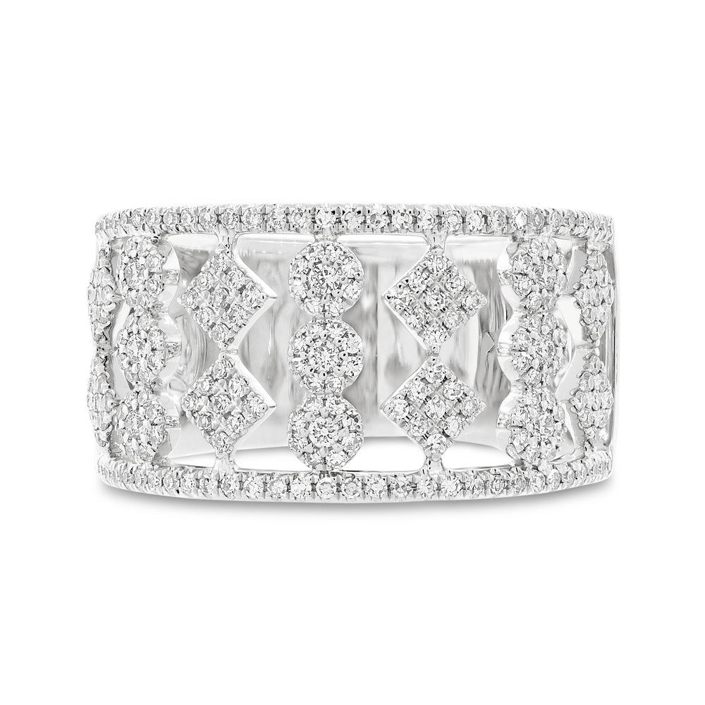 0.51Ct 14K W/G Diamond Lady's Ring