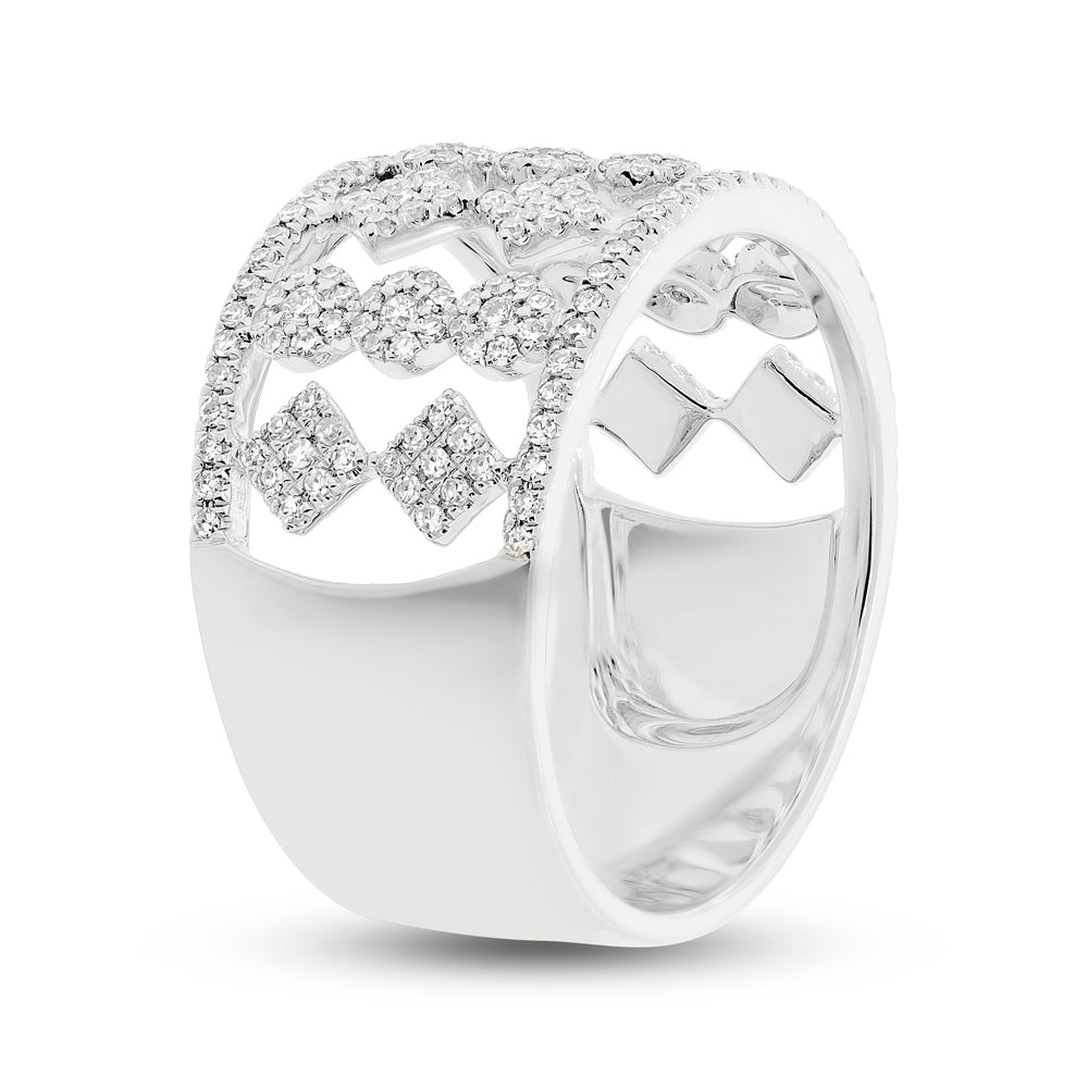 0.51Ct 14K W/G Diamond Lady's Ring