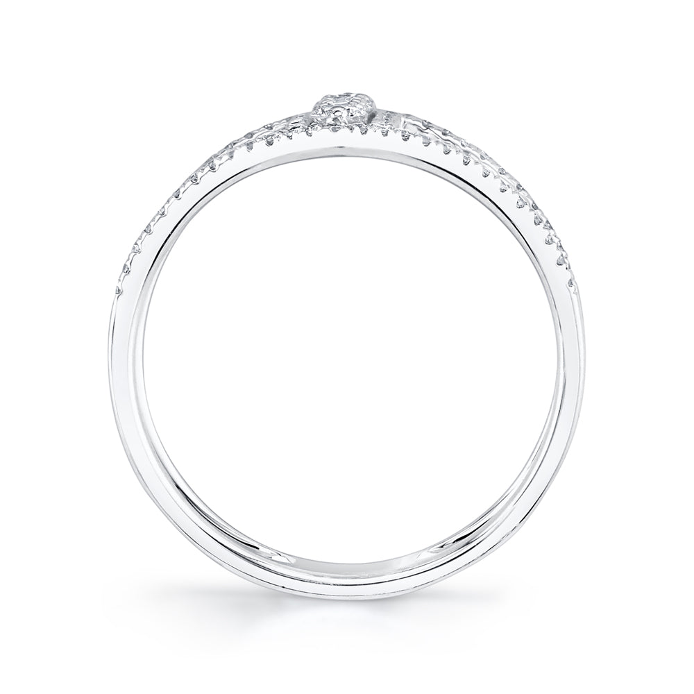 0.53Ct 14K W/G Diamond Lady's Ring