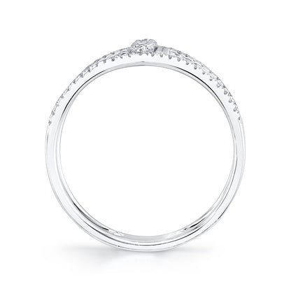 0.53Ct 14K W/G Diamond Lady's Ring