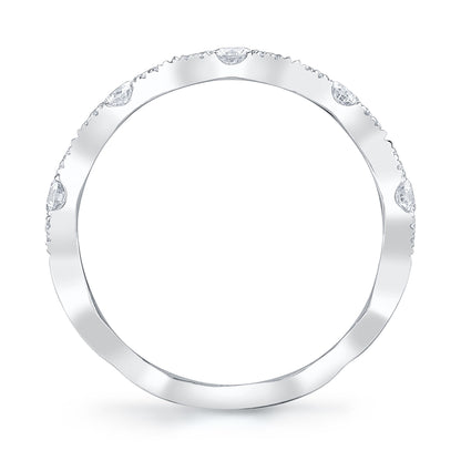 0.38Ct 14K W/G Diamond Lady's Band