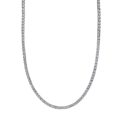 0.95Ct 14K W/G Diamond Tennis Necklace