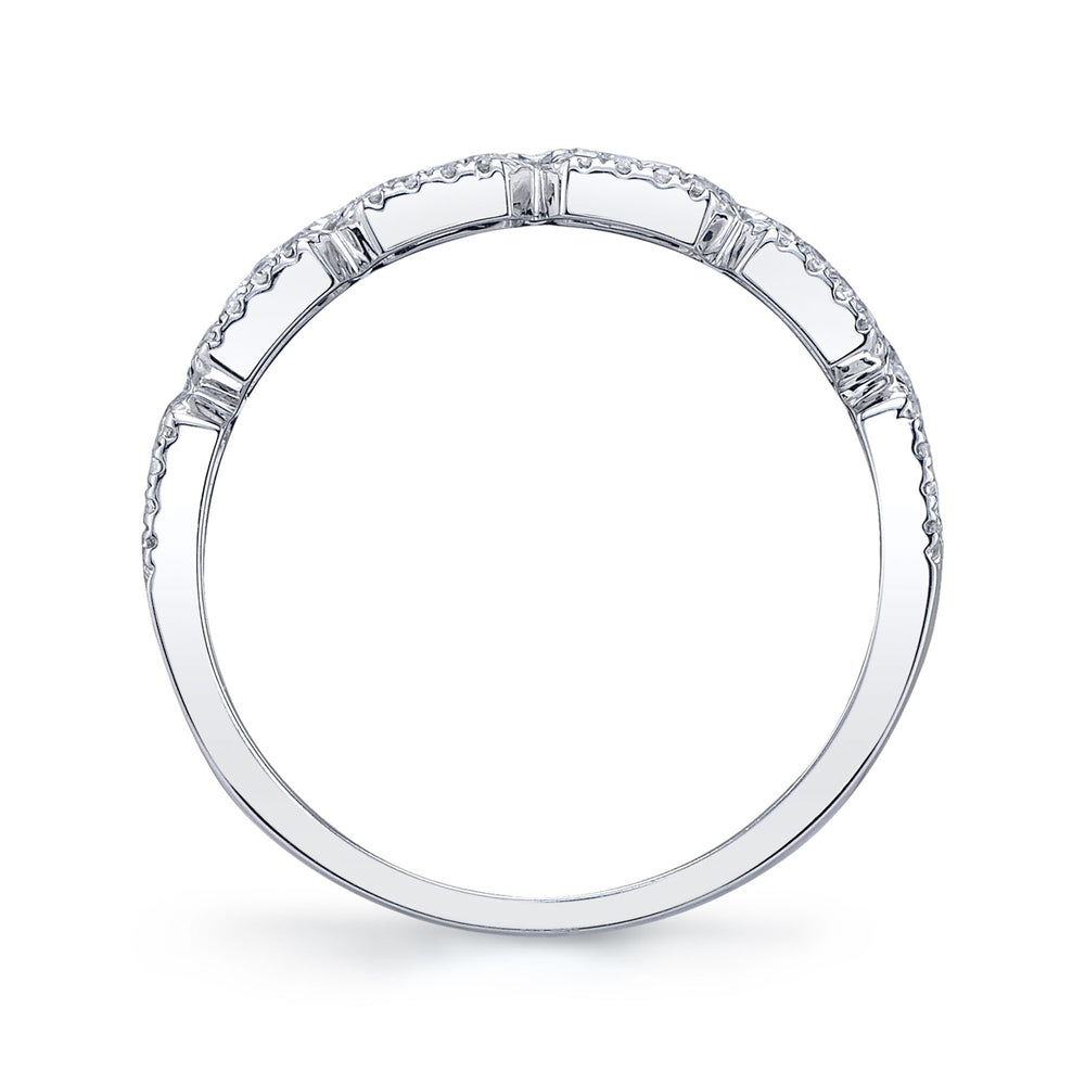 0.46Ct 14K W/G Diamond Baguette Ring