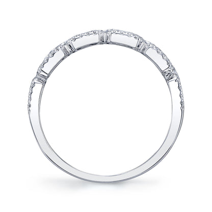 0.46Ct 14K W/G Diamond Baguette Ring