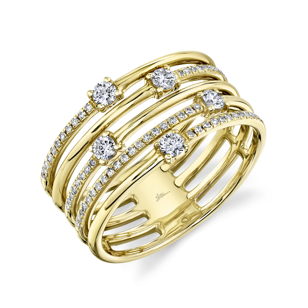 0.37Ct 14K Y/G Diamond Lady's Ring