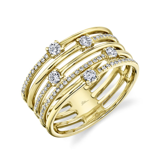 0.37Ct 14K Y/G Diamond Lady's Ring