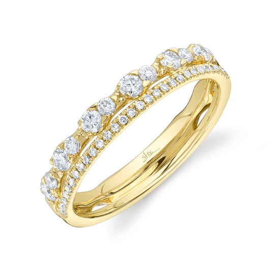 0.43Ct 14K Y/G Diamond Lady's Ring