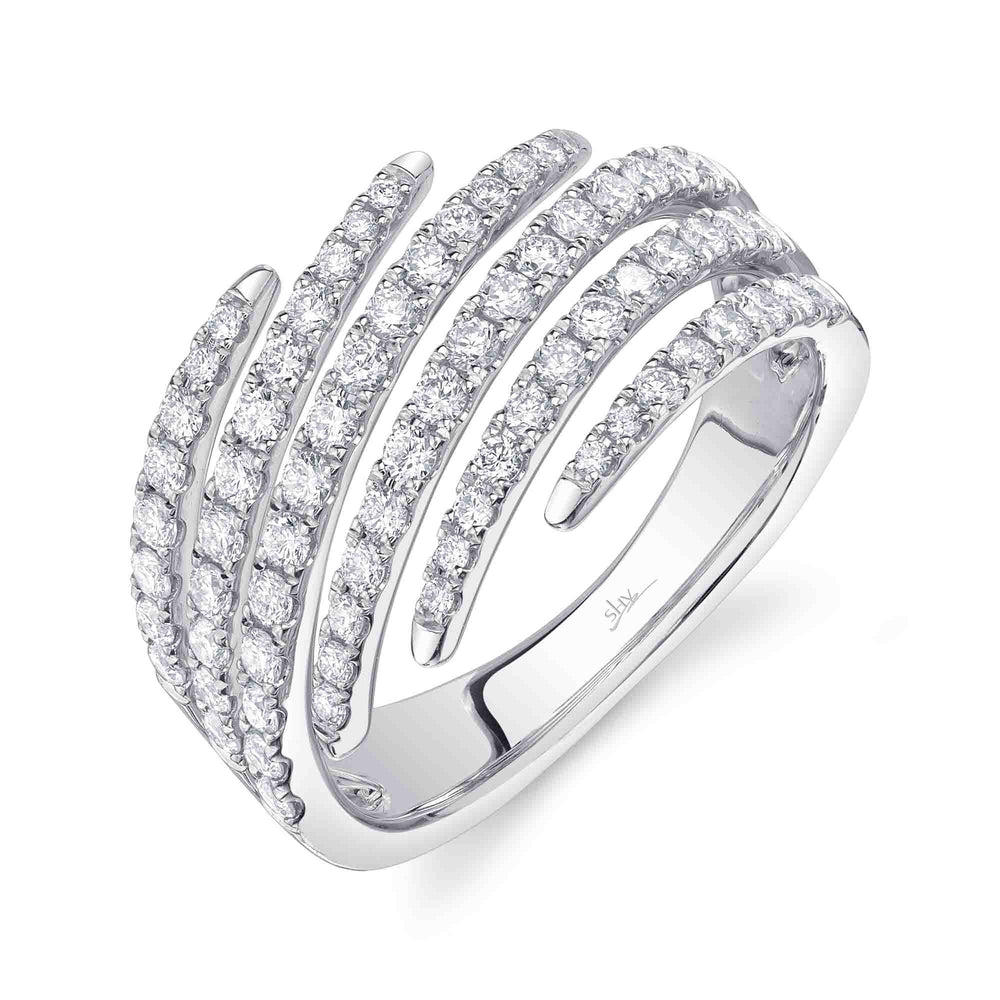 0.92Ct 14K W/G Diamond Lady's Ring