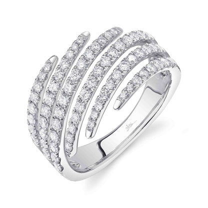 0.92Ct 14K W/G Diamond Lady's Ring