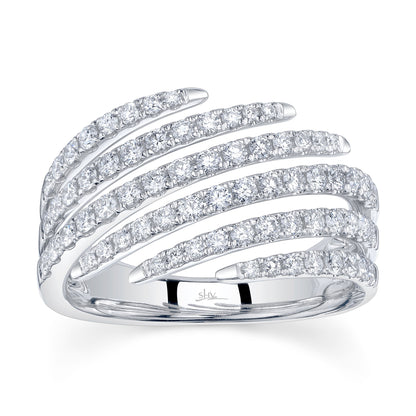 0.92Ct 14K W/G Diamond Lady's Ring
