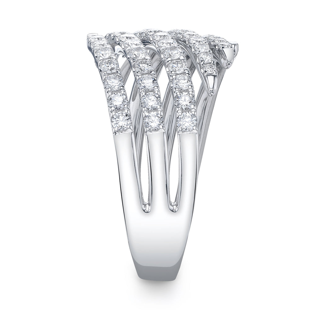 0.92Ct 14K W/G Diamond Lady's Ring