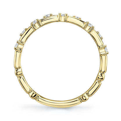 0.24Ct 14K Y/G Diamond Lady's Band