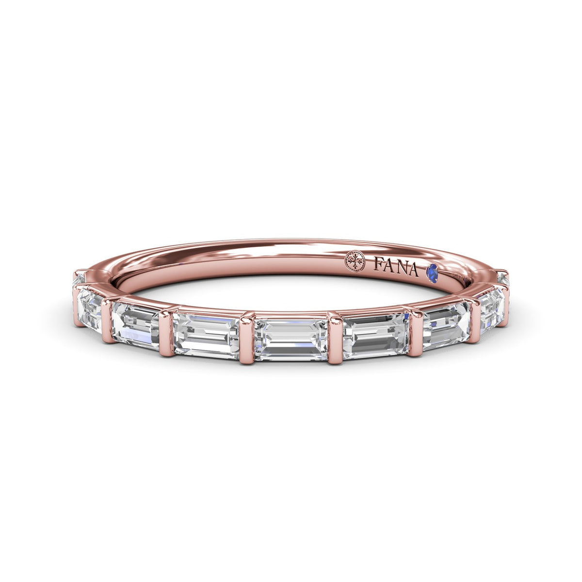 Baguette Diamond Wedding Band
