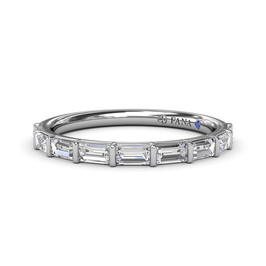 Baguette Diamond Wedding Band