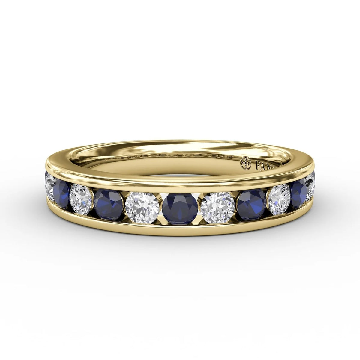 Single Row Sapphire and  Band