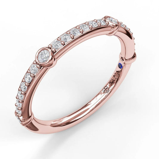 Bead Set  Band with Bezel Stations