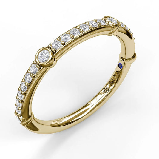 Bead Set  Band with Bezel Stations