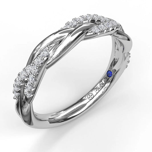 Braided and High Polish  Band