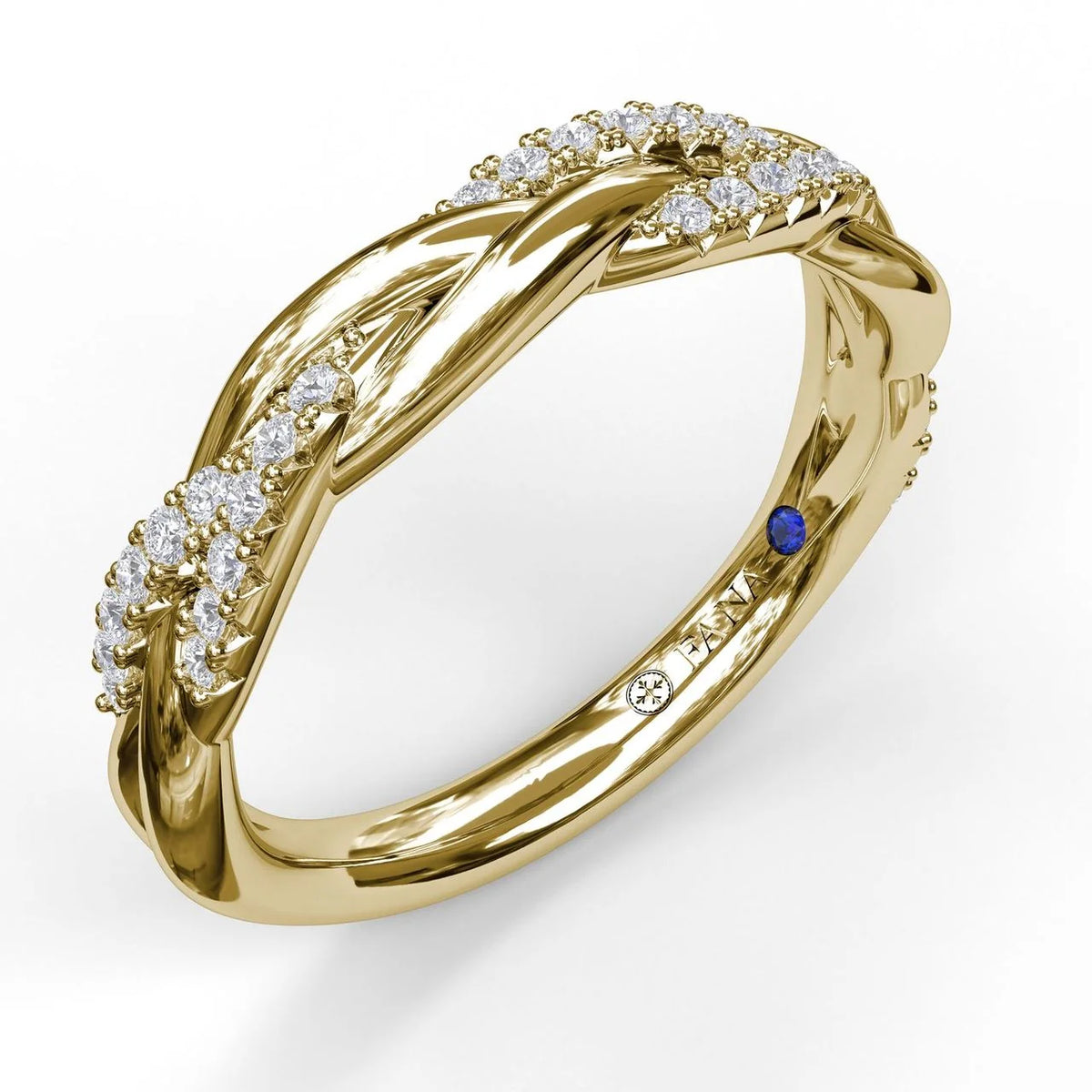 Braided and High Polish  Band