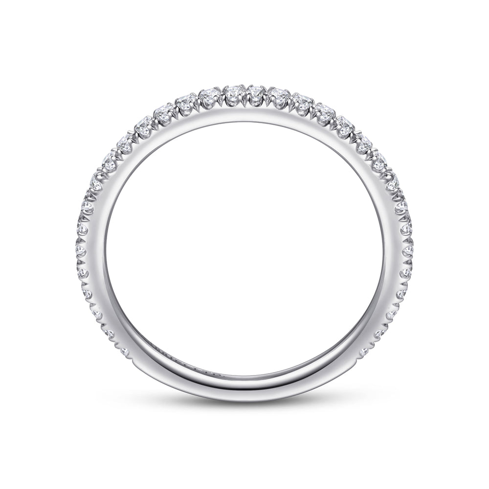 18K White Gold  Matching Wedding Band