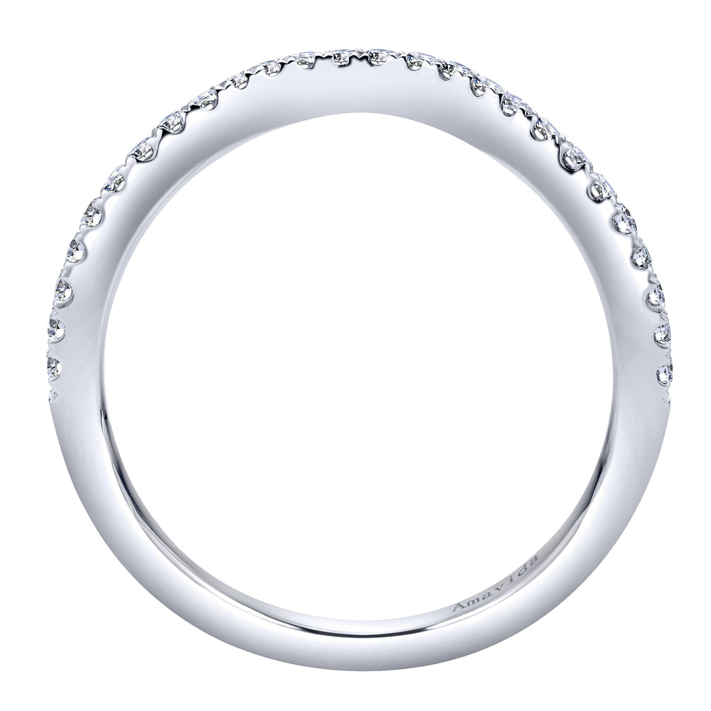 18K White Gold   Matching Wedding Band