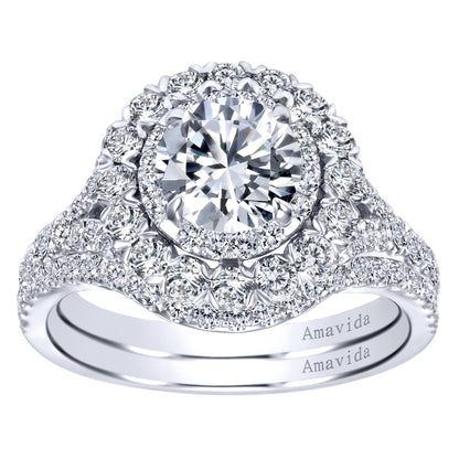 18K White Gold   Matching Wedding Band