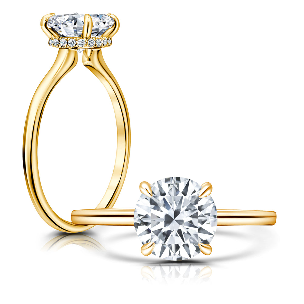 Peekaboo Design with a Hidden halo