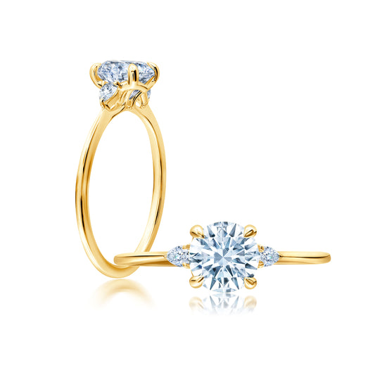 Delicate pear shape design